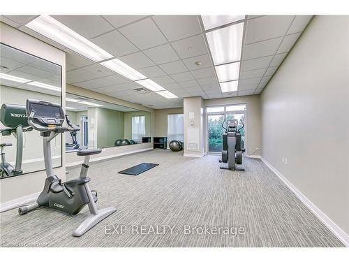 403-2490 Old Bronte Road, Oakville, ON - Indoor Photo Showing Gym Room