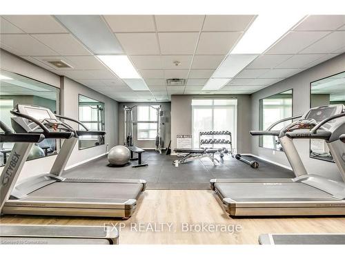 403-2490 Old Bronte Road, Oakville, ON - Indoor Photo Showing Gym Room