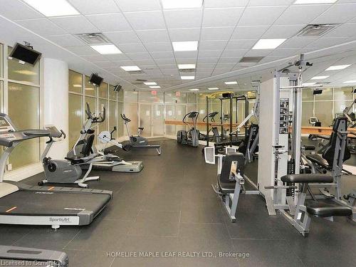 14-93 The Queensway Way, Toronto, ON - Indoor Photo Showing Gym Room