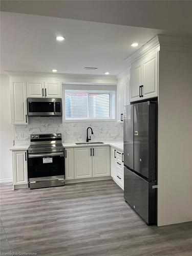 (Basment)-158 Tartan Avenue, Kitchener, ON - Indoor Photo Showing Kitchen With Upgraded Kitchen