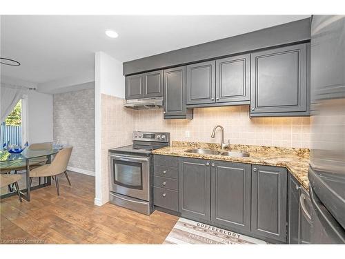 25 Westvillage Drive, Hamilton, ON - Indoor Photo Showing Kitchen With Double Sink