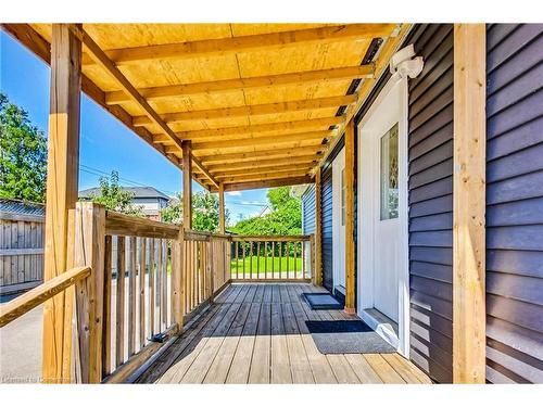 763 Tate Avenue, Hamilton, ON - Outdoor With Deck Patio Veranda With Exterior