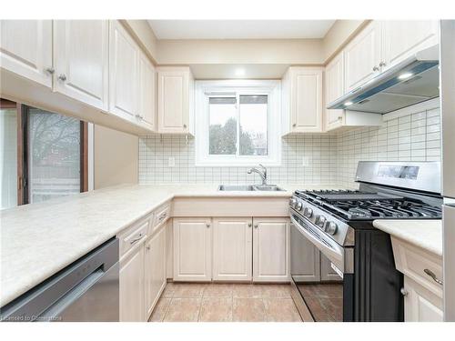 55 Morning Dew Drive, Brantford, ON - Indoor Photo Showing Kitchen With Double Sink