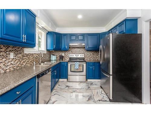 1756 Briarwood Drive, Cambridge, ON - Indoor Photo Showing Kitchen With Stainless Steel Kitchen With Double Sink