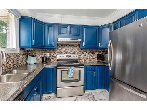 1756 Briarwood Drive, Cambridge, ON - Indoor Photo Showing Kitchen With Stainless Steel Kitchen With Double Sink