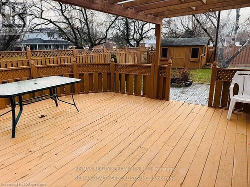 206 Folkstone Crescent, Brampton, ON - Outdoor With Deck Patio Veranda