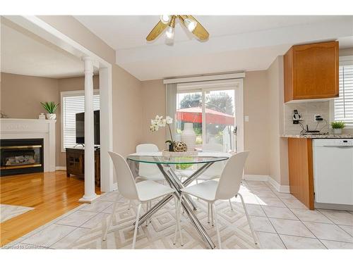 7 Teversham Court, Markham, ON - Indoor Photo Showing Dining Room With Fireplace