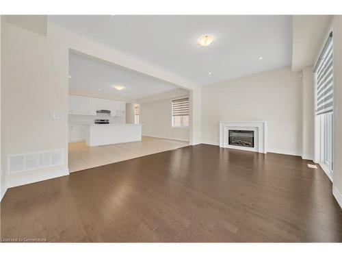 85 Grassbourne Avenue, Kitchener, ON - Indoor Photo Showing Living Room With Fireplace