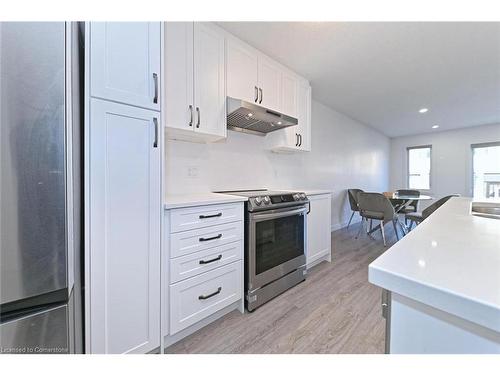 12 Roper Place, Kitchener, ON - Indoor Photo Showing Kitchen With Stainless Steel Kitchen With Upgraded Kitchen