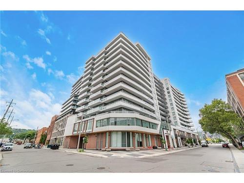 604-212 King William Street, Hamilton, ON - Outdoor With Balcony With Facade