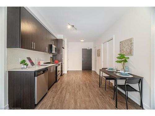 604-212 King William Street, Hamilton, ON - Indoor Photo Showing Kitchen