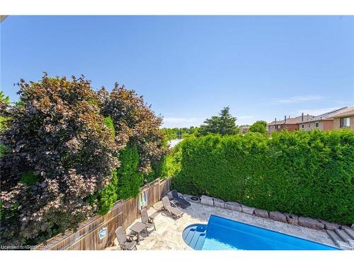 125 Ferndale Drive S, Barrie, ON - Outdoor With In Ground Pool With Backyard