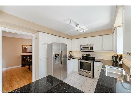 125 Ferndale Drive S, Barrie, ON - Indoor Photo Showing Kitchen With Stainless Steel Kitchen With Double Sink