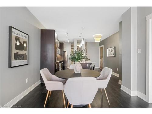 601-112 Benton Street, Kitchener, ON - Indoor Photo Showing Dining Room