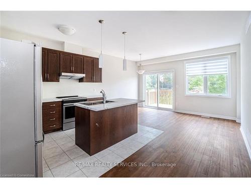 249 Louise Street, Welland, ON - Indoor Photo Showing Kitchen With Double Sink