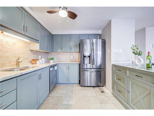 98 Kovac Road, Cambridge, ON - Indoor Photo Showing Kitchen With Double Sink