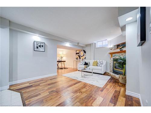 98 Kovac Road, Cambridge, ON - Indoor Photo Showing Living Room With Fireplace