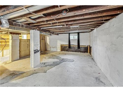 1383 Cannon Street E, Hamilton, ON - Indoor Photo Showing Basement