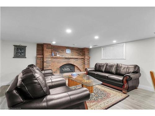 17 Locust Crescent, London, ON - Indoor With Fireplace