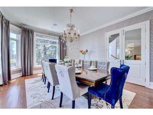 4038 Lakeshore Road, Burlington, ON - Indoor Photo Showing Dining Room