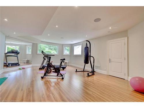 4038 Lakeshore Road, Burlington, ON - Indoor Photo Showing Gym Room