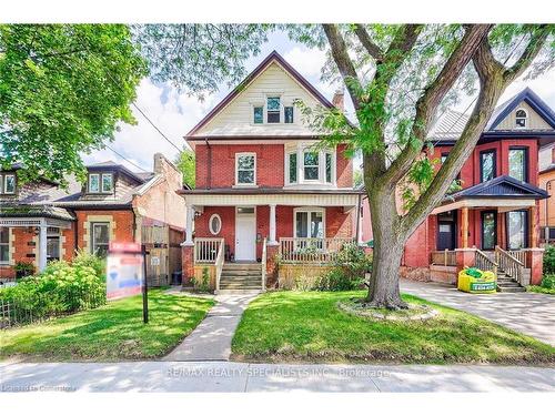 108 Victoria Avenue N, Hamilton, ON - Outdoor With Deck Patio Veranda With Facade