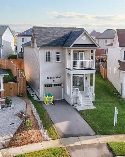 42 Curtis Street, Breslau, ON - Outdoor With Balcony With Facade