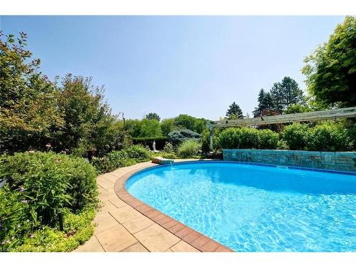 5189 Eighth Line, Milton, ON - Outdoor With In Ground Pool With Backyard