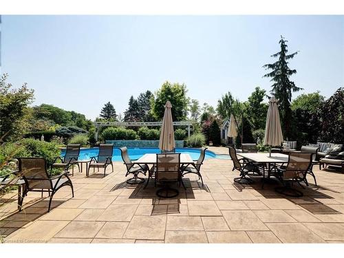 5189 Eighth Line, Milton, ON - Outdoor With In Ground Pool With Deck Patio Veranda