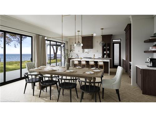 19-100 Watershore Drive, Stoney Creek, ON - Indoor Photo Showing Dining Room