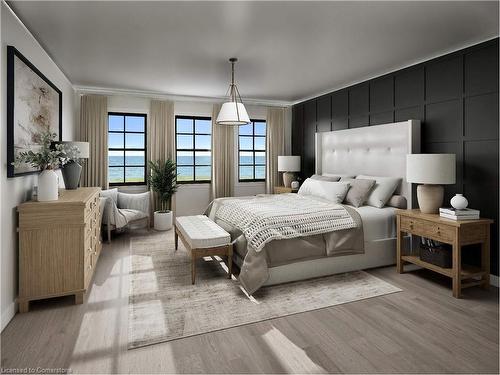 19-100 Watershore Drive, Stoney Creek, ON - Indoor Photo Showing Bedroom