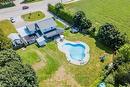 84 Balm Beach Road E, Tiny, ON  - Outdoor With In Ground Pool With View 