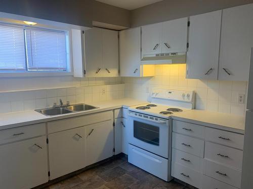 9202 94 Avenue, Lac La Biche, AB - Indoor Photo Showing Kitchen With Double Sink