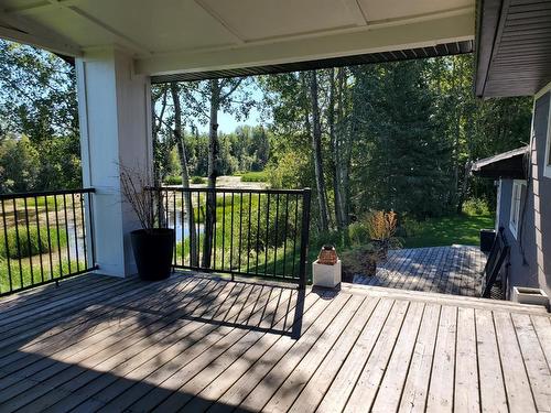 16303 Birch Grove Road, Plamondon, AB - Outdoor With Deck Patio Veranda With Exterior
