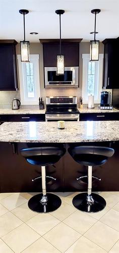 65335-153 Range Rd., Lac La Biche, AB - Indoor Photo Showing Kitchen With Upgraded Kitchen