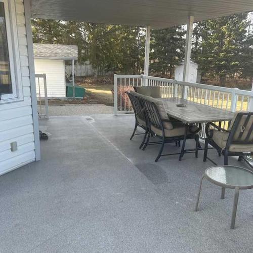 150 Laura'S Spruce Drive, Lac La Biche, AB - Outdoor With Deck Patio Veranda With Exterior