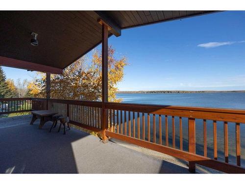 188 Lakeview Drive, Rural Athabasca County, AB - Outdoor With Body Of Water With Deck Patio Veranda With Exterior