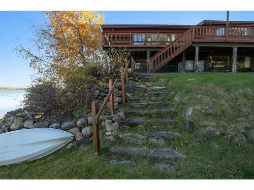 188 Lakeview Drive, Rural Athabasca County, AB - Outdoor With Body Of Water With Deck Patio Veranda