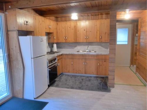 206-13441 665A Township, Lac La Biche, AB - Indoor Photo Showing Kitchen With Double Sink