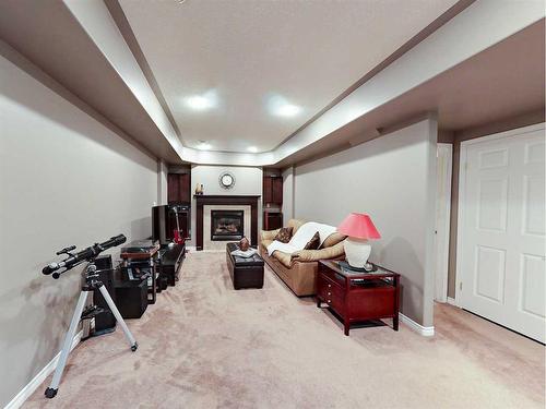 172 Berard Crescent, Fort Mcmurray, AB - Indoor Photo Showing Other Room With Fireplace
