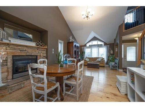 128 Wilson Bay, Fort Mcmurray, AB - Indoor With Fireplace