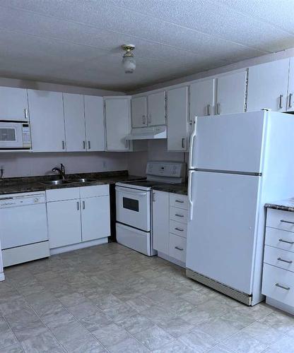9318 93 Avenue, Lac La Biche, AB - Indoor Photo Showing Kitchen With Double Sink