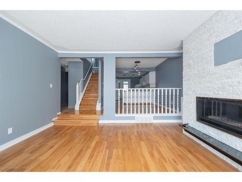 168 Grayling Crescent, Fort Mcmurray, AB - Indoor With Fireplace