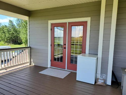 174081 Hwy 855 Highway, Atmore, AB - Outdoor With Deck Patio Veranda With Exterior