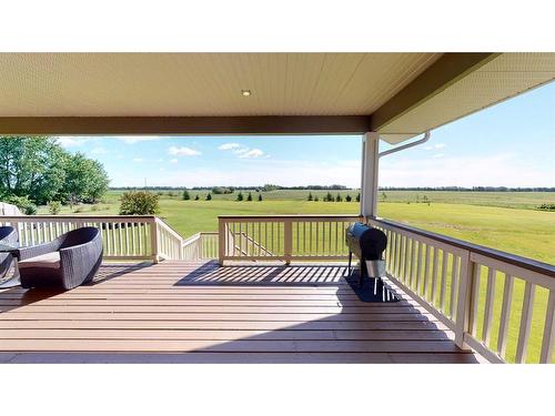 174081 Hwy 855 Highway, Atmore, AB - Outdoor With Deck Patio Veranda With View With Exterior