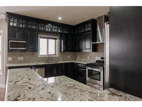 159 Killdeer Way, Fort Mcmurray, AB - Indoor Photo Showing Kitchen With Stainless Steel Kitchen With Upgraded Kitchen