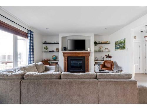 247 Killdeer Way, Fort Mcmurray, AB - Indoor Photo Showing Living Room With Fireplace