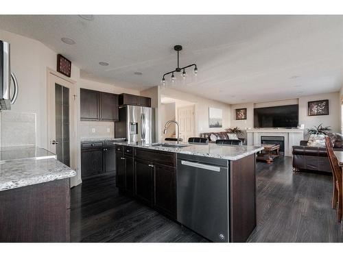 100 Warbler Avenue, Fort Mcmurray, AB - Indoor Photo Showing Kitchen With Stainless Steel Kitchen With Upgraded Kitchen