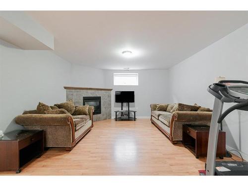 105 Laffont Place, Fort Mcmurray, AB - Indoor With Fireplace