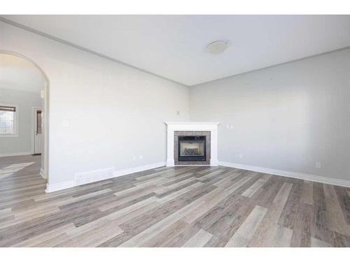 181 Rainbow Creek Drive, Fort Mcmurray, AB - Indoor Photo Showing Living Room With Fireplace